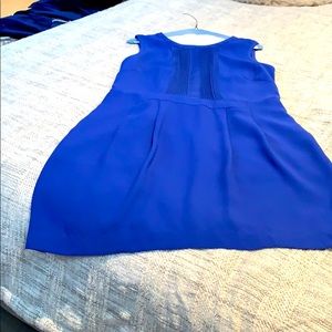 Blue madewell dress